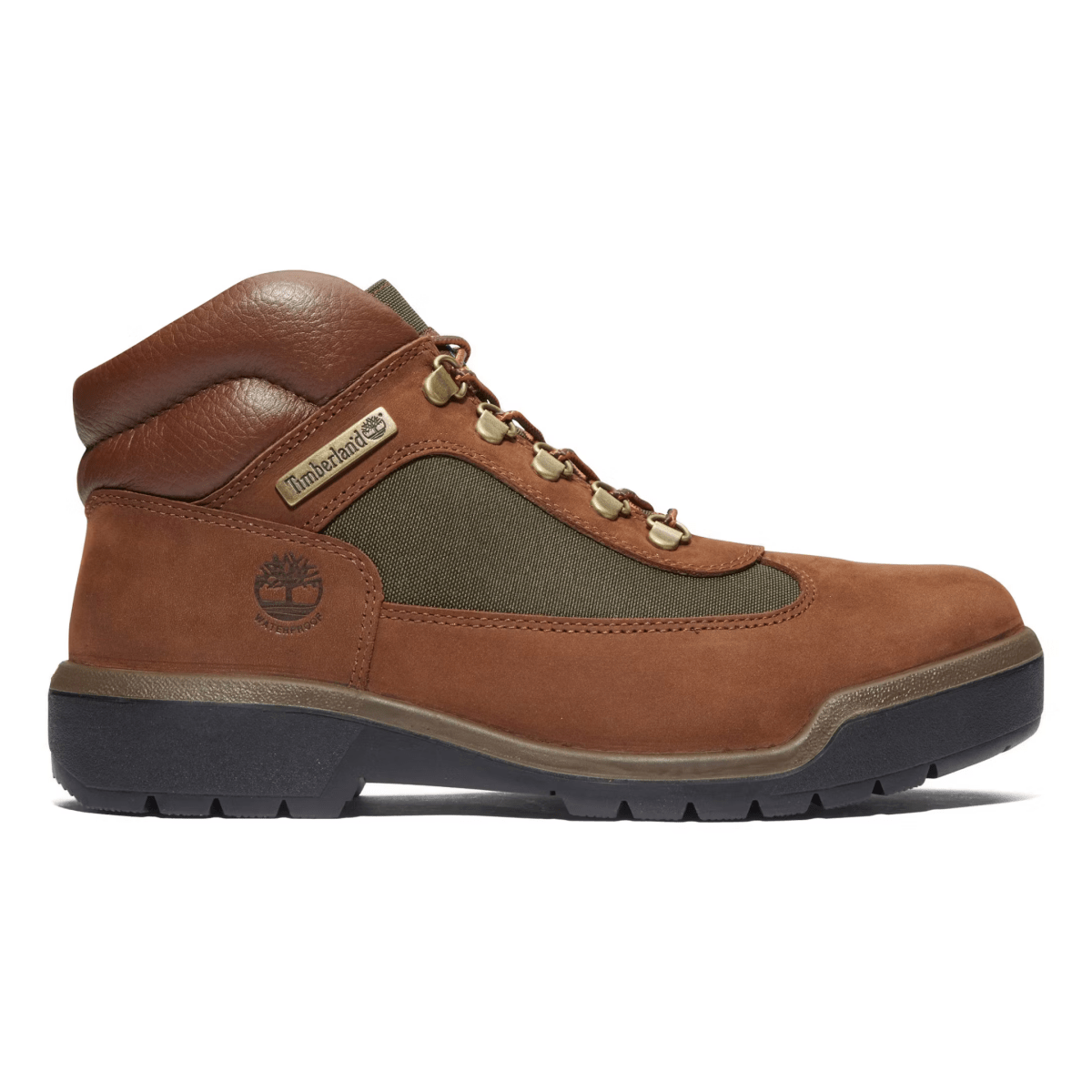 Timberland Men's Field Boot Dark Brown Nubuck Waterproof