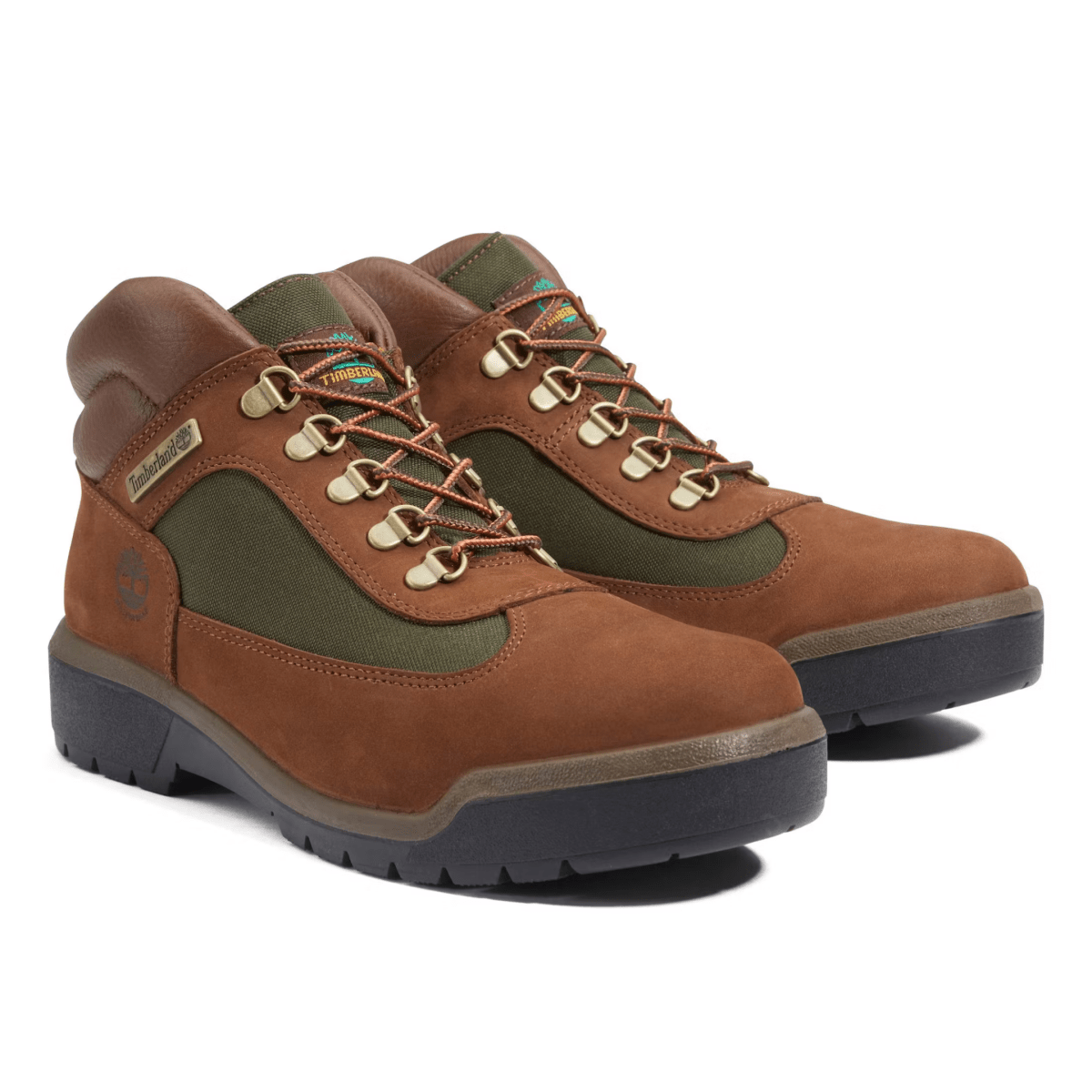 Timberland Men's Field Boot Dark Brown Nubuck Waterproof