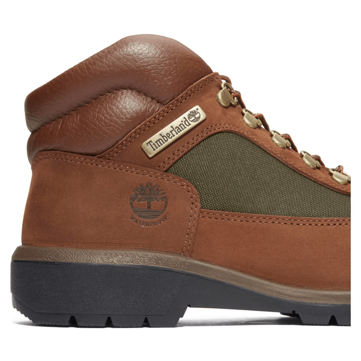 Timberland Men's Field Boot Dark Brown Nubuck Waterproof