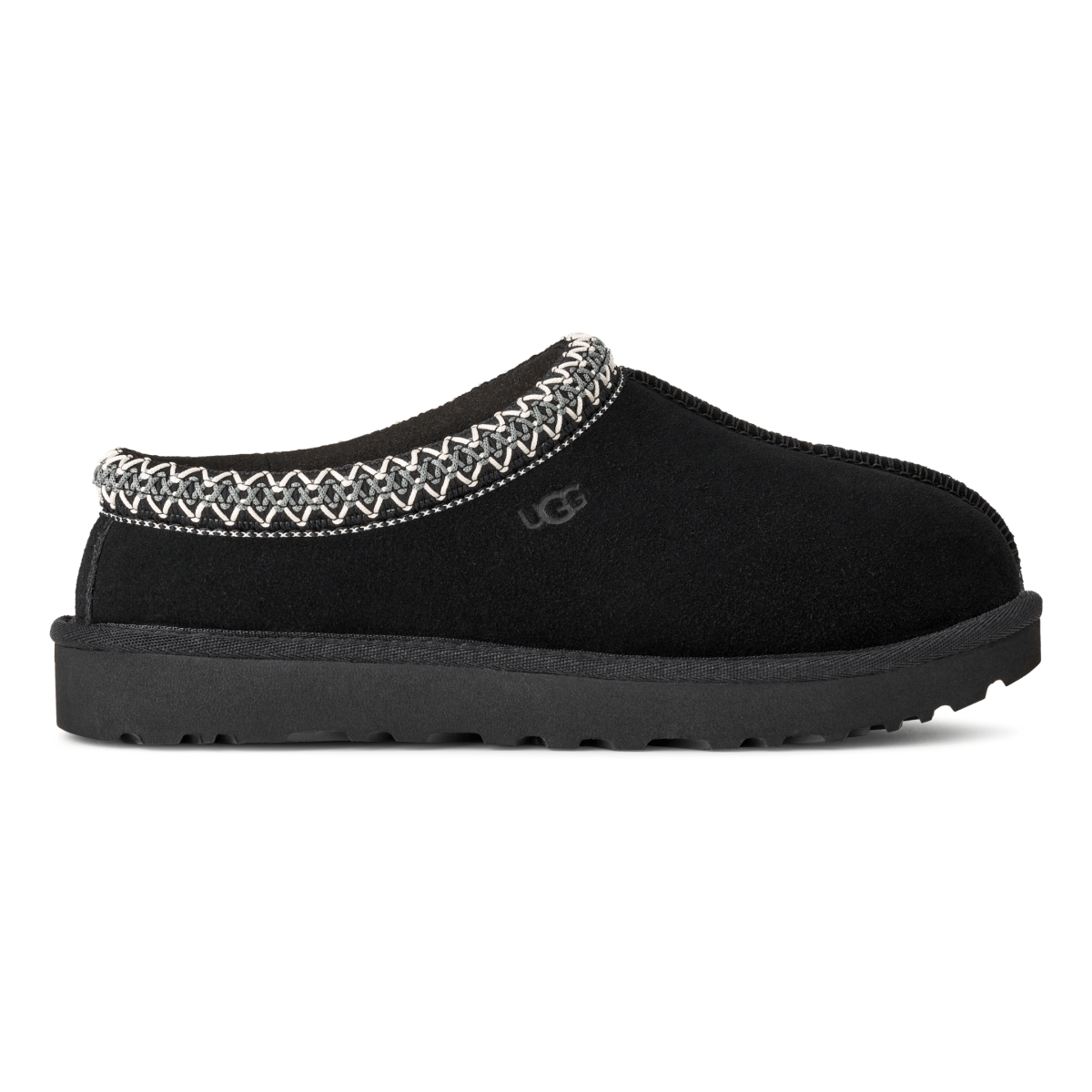 UGG Women's Tasman II Black Suede - Slippers