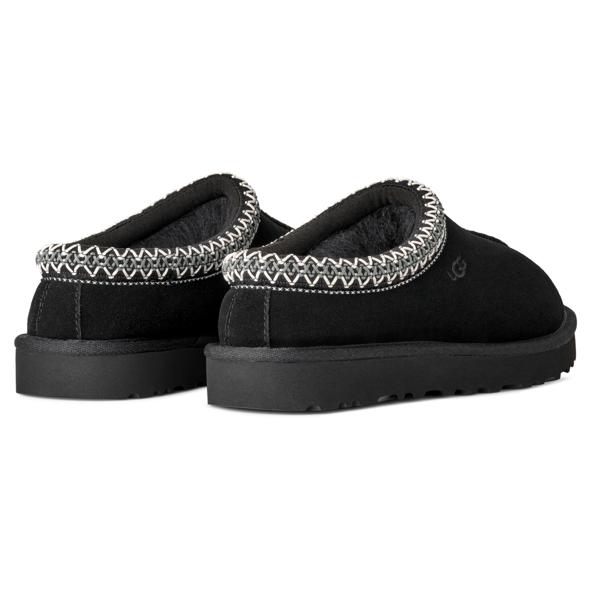 UGG Women's Tasman II Black Suede - Slippers