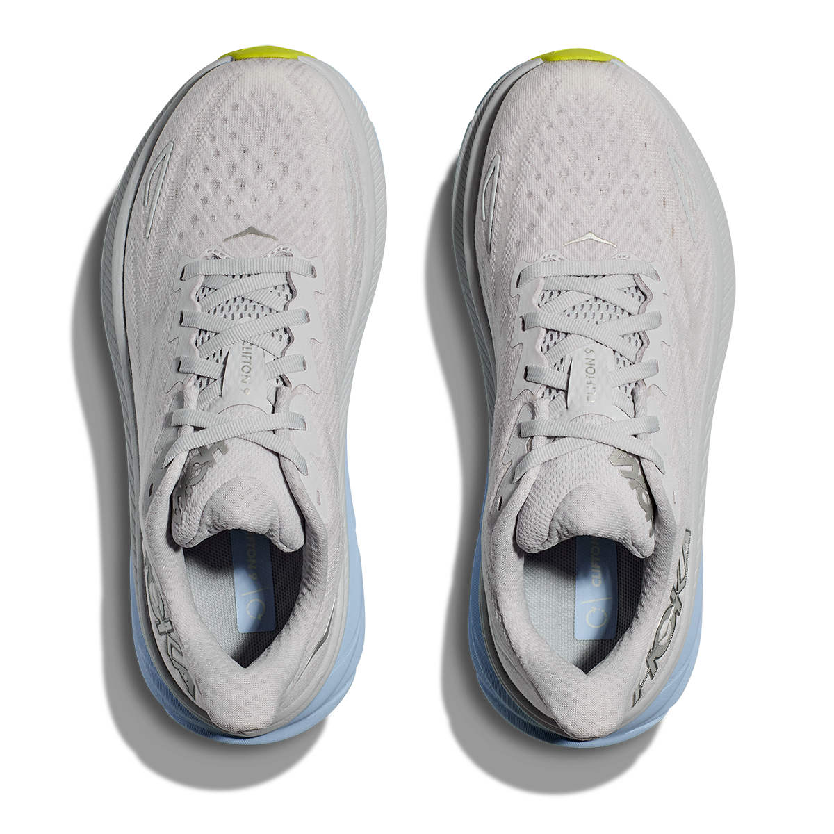 Hoka Clifton 9 - Nimbus Cloud - Ice Water - Running Shoes